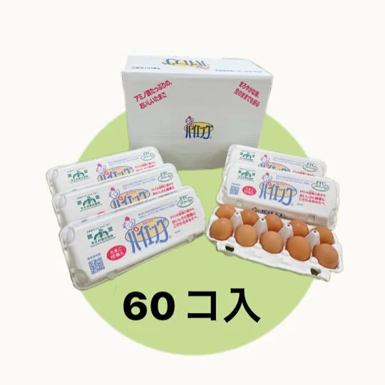 画像1415：パイエッグ 赤卵 60個入